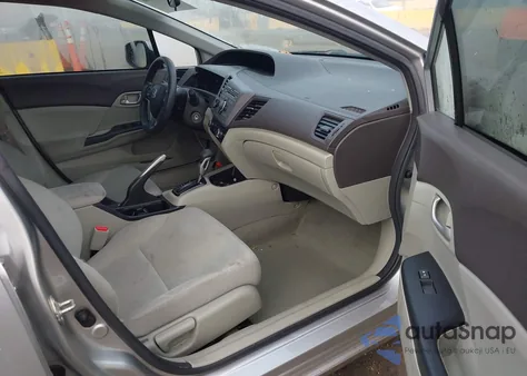 2012 Honda Civic Lx из США, поврежденный, VIN 2HGFB2F5XCH316235